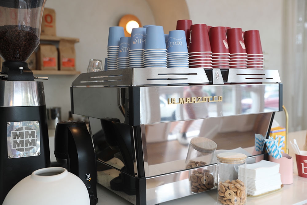 Coffee Machine at Brolly Coffee