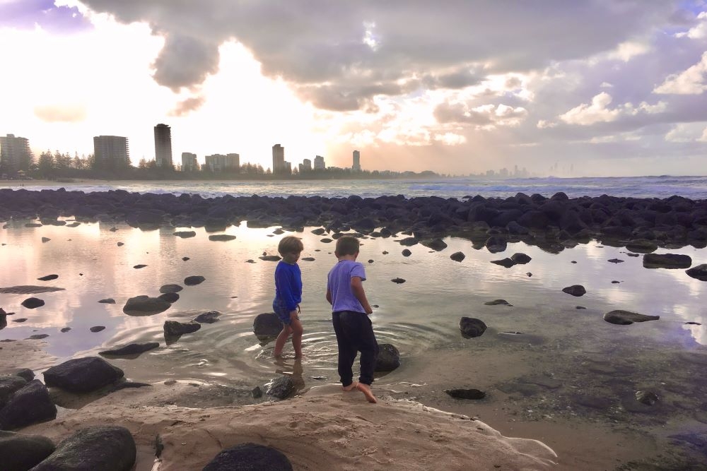 Burleigh Beach, Gold Coast 