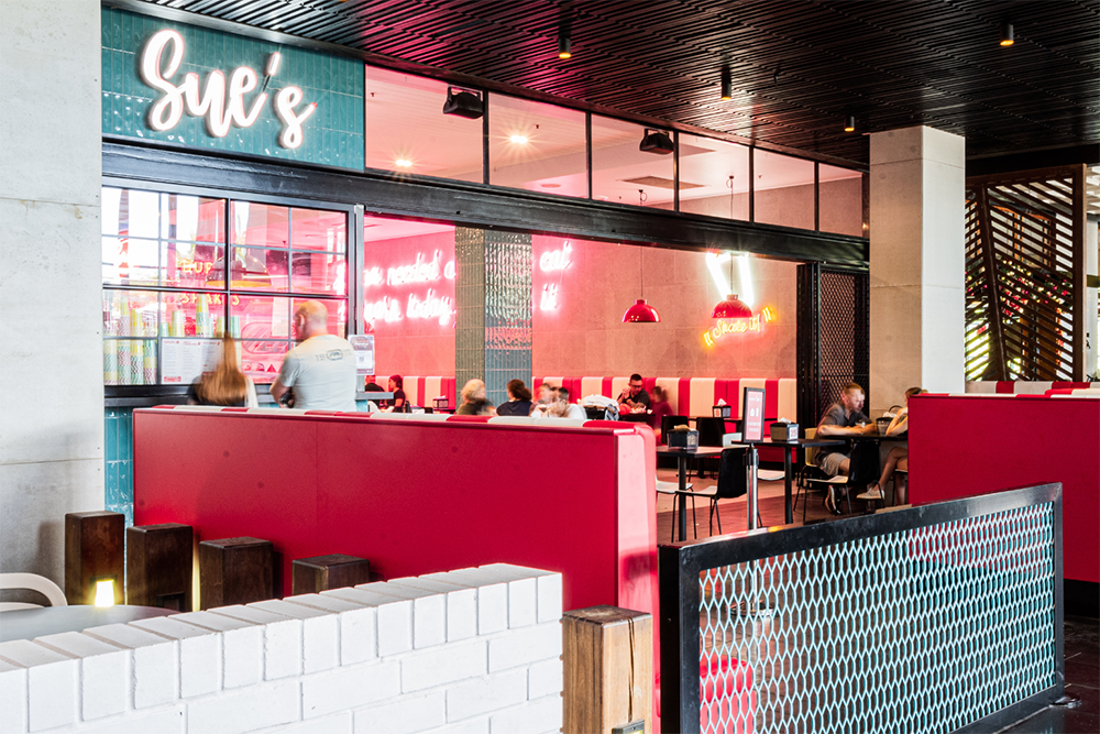 Sues & Burgers Westfield Carindale