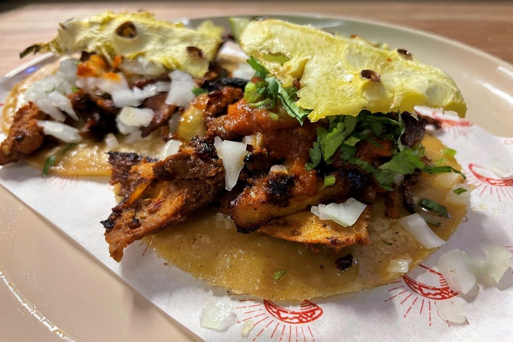 Mexican dish at Cartel del Taco