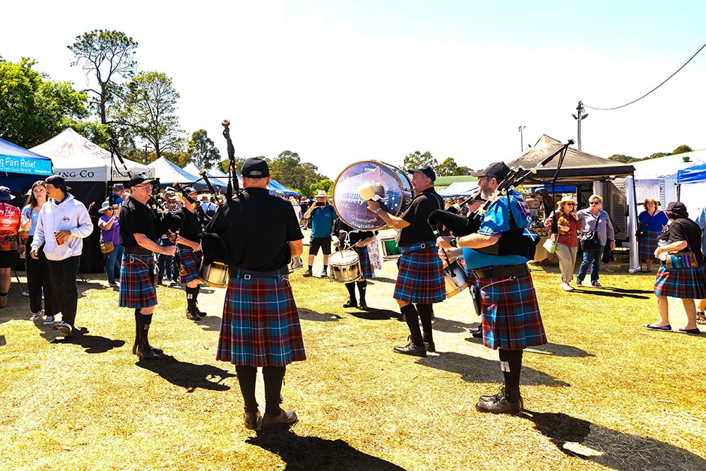 pipe band CelticFest Warwick