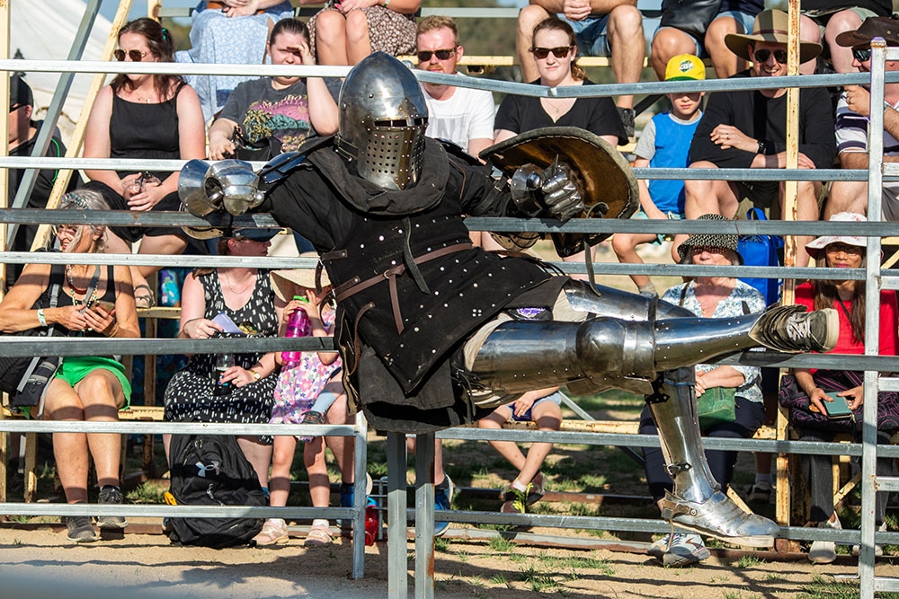 Knight at CelticFest Warwick
