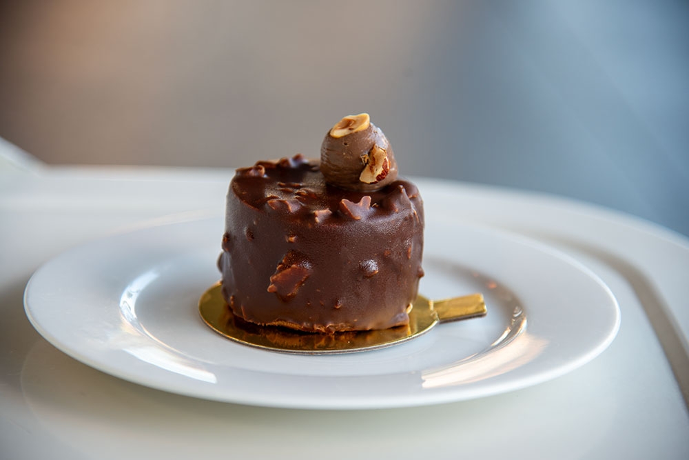 Chocolate dessert at Cerin Pasticceria Woolloongabba