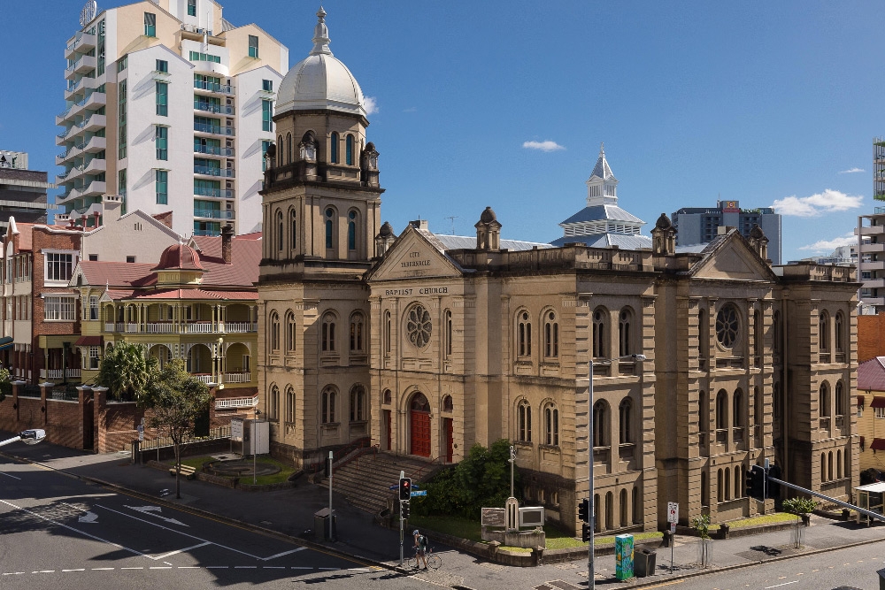 Exterior of City Tabernacle 