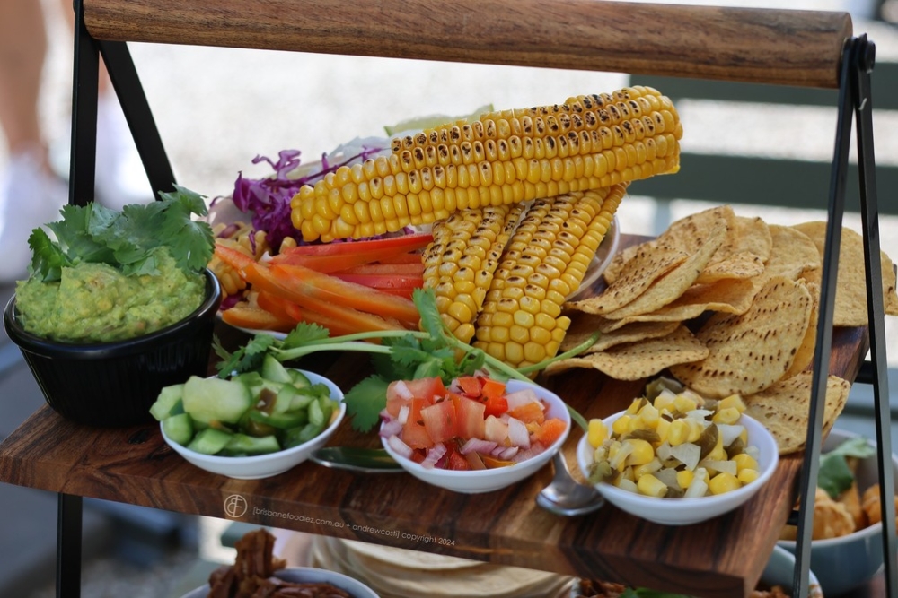  Corn and Salsa Ingredients Clayfield Cantina
