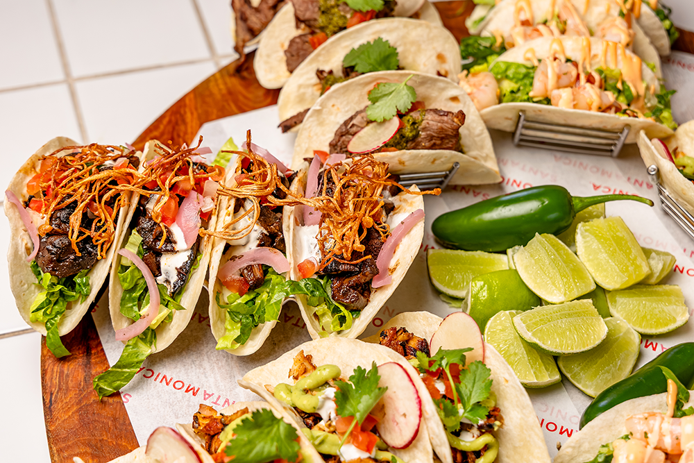 Tacos at Santa Monica Brisbane City 