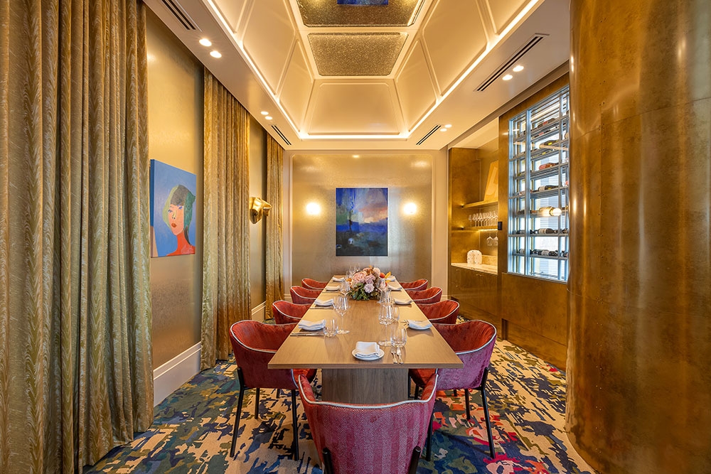 Private dining room at Cucina Regina