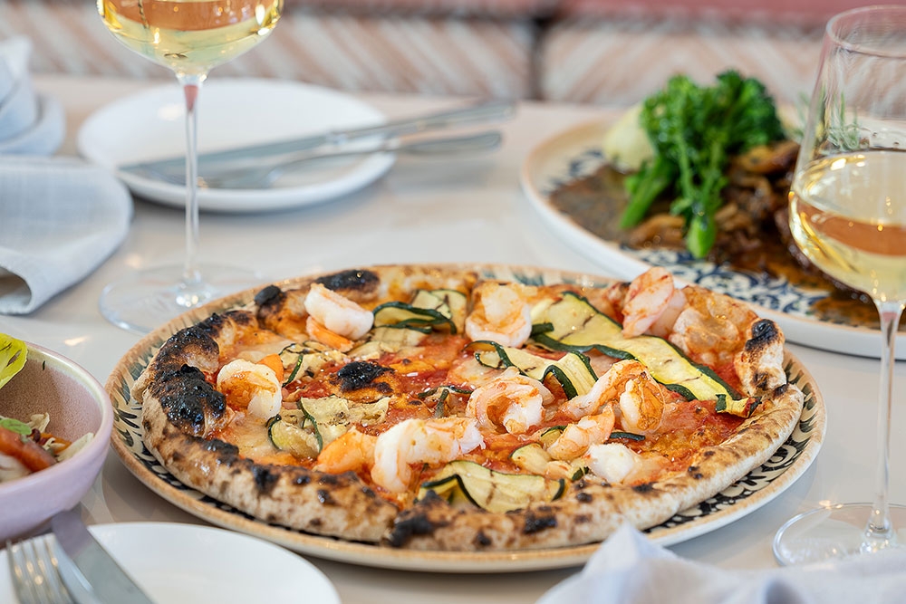 Pizza at Cucina Regina 