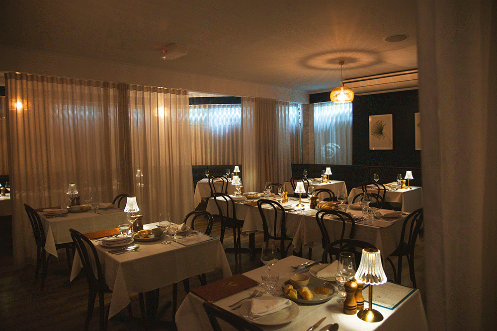 Interior of Hepburn's Steakhouse Wynnum