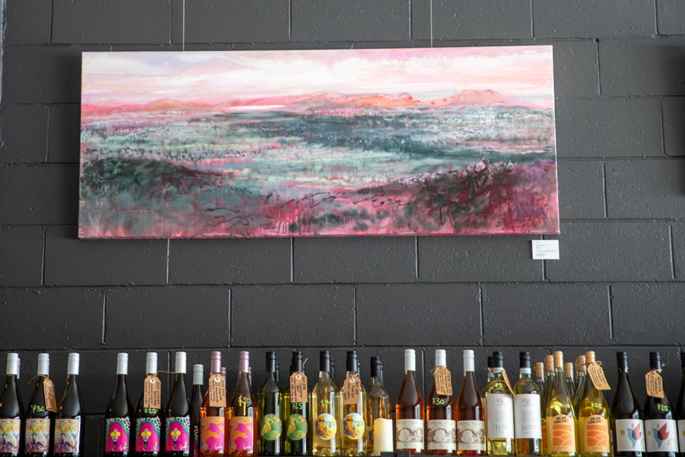 Art at Dave's Wine Revival