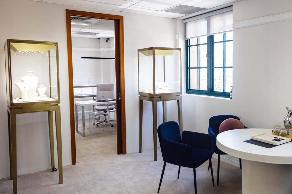Consultation room, Diamondport Jewellers Brisbane City