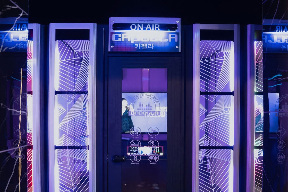 Booth at Dream Karaoke