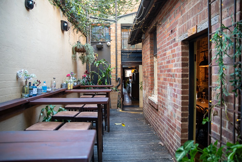 Outside seating at El Ritmo Fortitude Valley