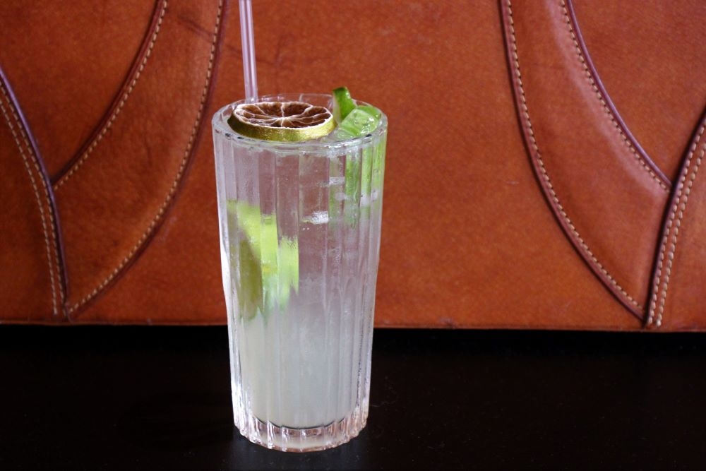 Gin cocktail at Eleven Bridges Gin Bar, South Brisbane 