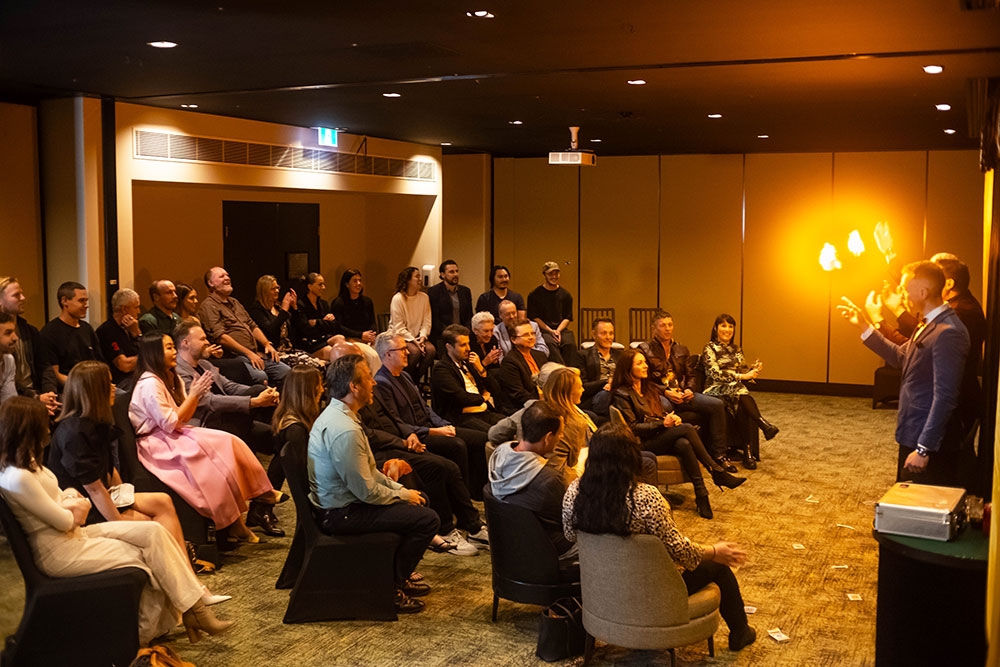 Audience watching Theatre Of Magic Rydges Fortitude Valley