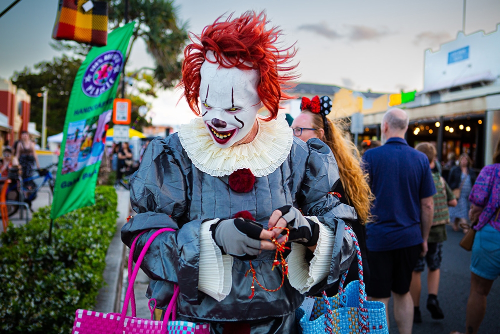 Clownn at Redcliffe Markets Festival of Frights 2025
