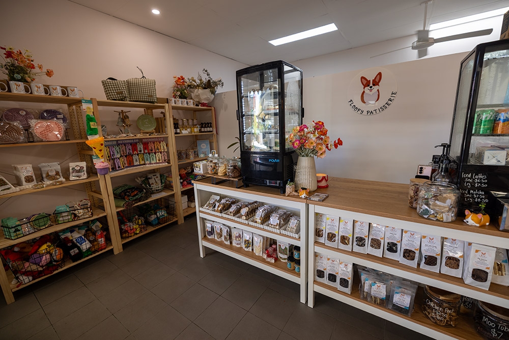 Interior of Floofy Patisserie