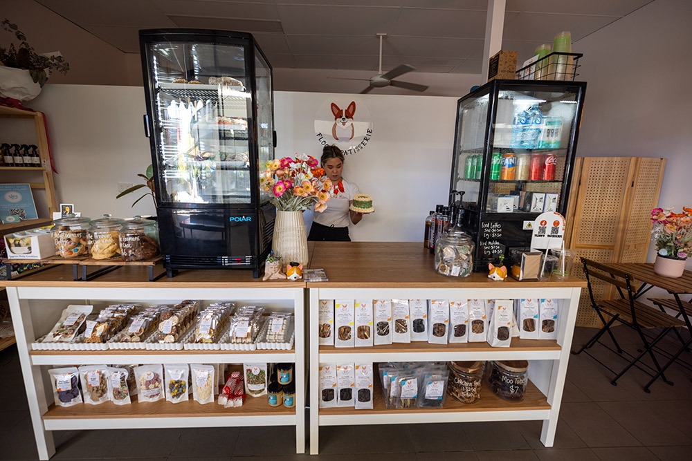 Shelve4s inside Floofy's Patisserie