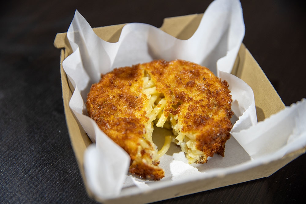 Pasta bites at Florentia Pizza Al Taglio Coorparoo