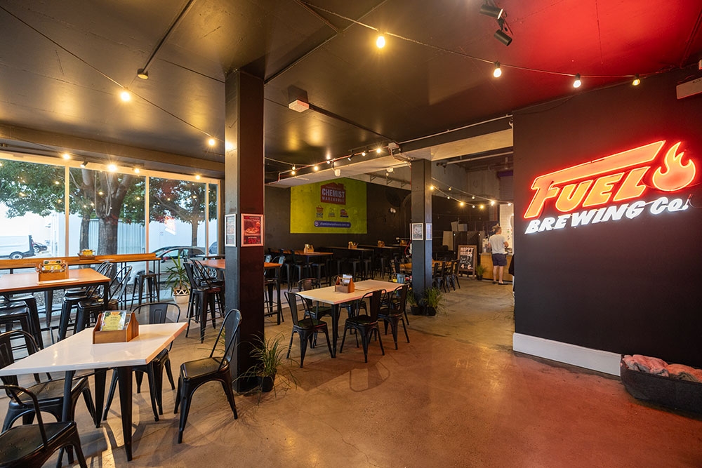 Interior of Fuel Brewing Co Bulimba