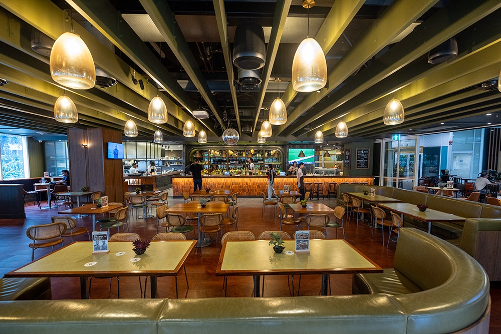 Interior of Gas Hound Kitchen & Bar