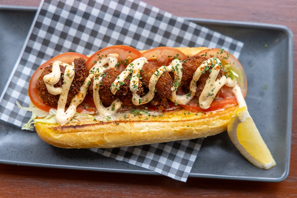 Shrimp Pop Boy at Gas Hound Kitchen & Bar