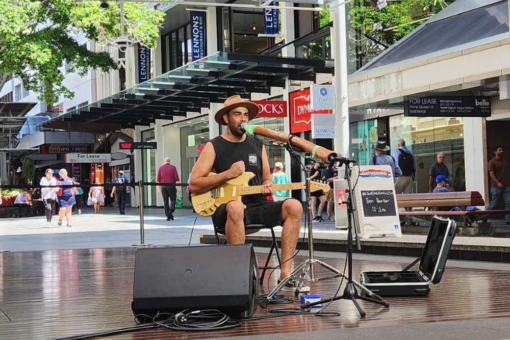 Gathering Queen Street Mall 