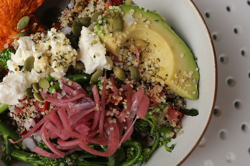 Brekky Bowl at Goldie Espresso 