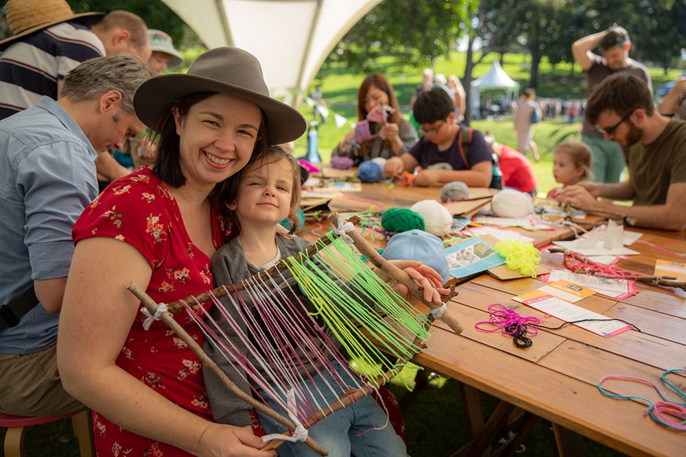 Vendor stall at Sustainable BNE Festival 