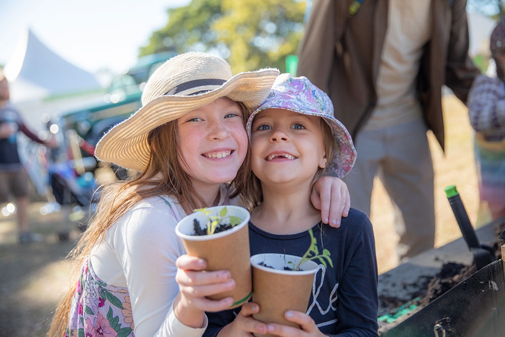 Kids at Sustainable BNE Festival 