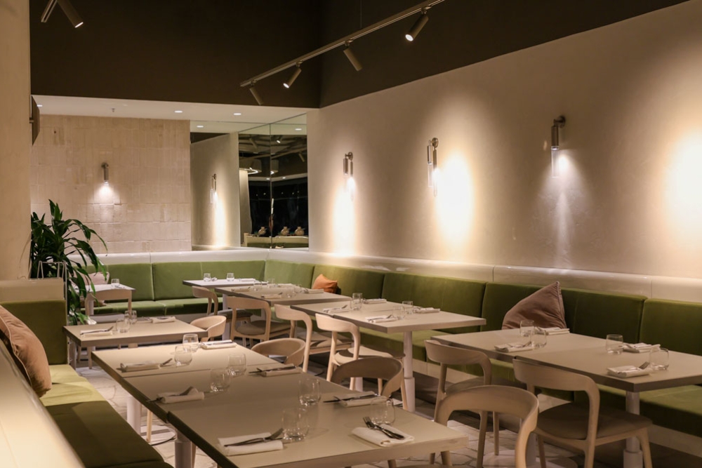 Indoor seating at The Greenhouse Newstead