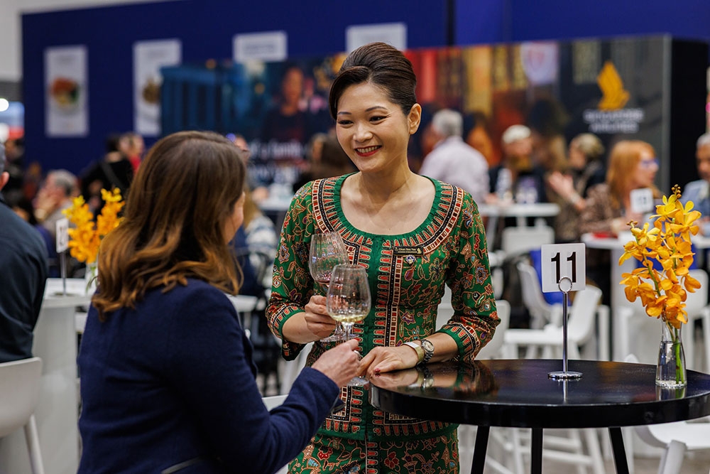 Singapore Airlines at The Good Food & Wine Show