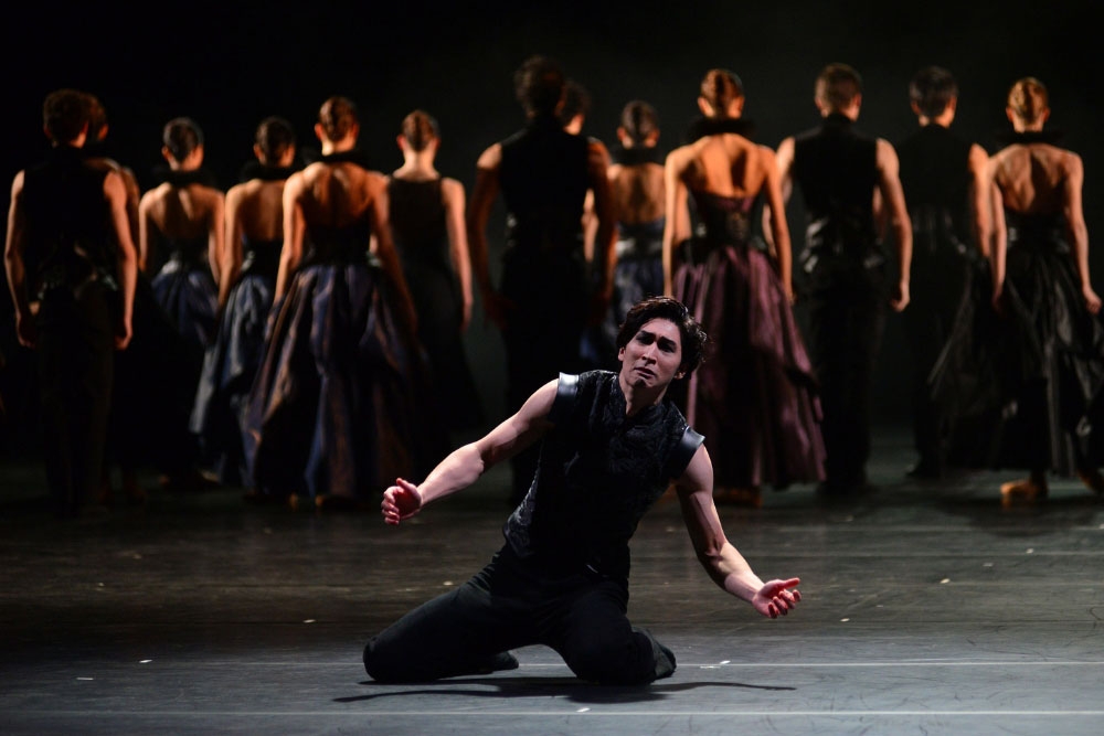 Dancer playing Hamlet