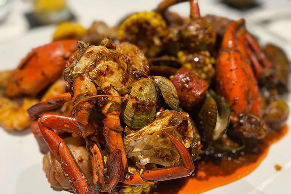 Exterior of Happy Crab Restaurant, Brisbane CBD