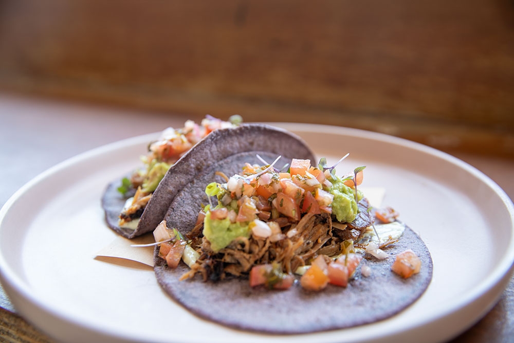 Tacos at Happy Jane Cafe