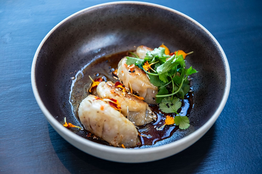 Wagyu dumplings at Hizola's Kitchen & Bar Fortitude Valley