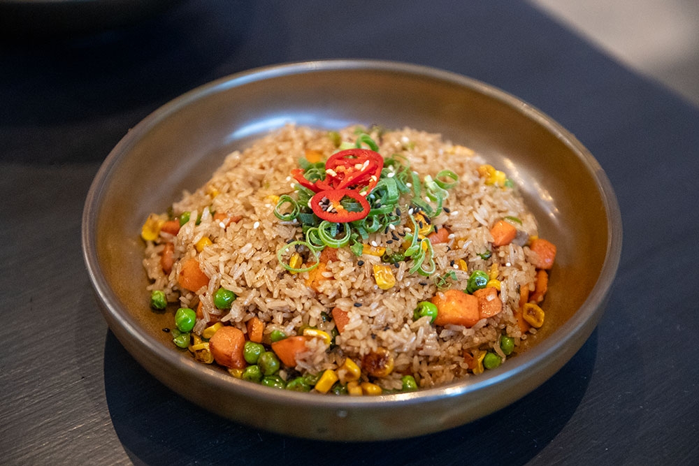 Yangzhou fried rice at Hizola's Kitchen & Bar