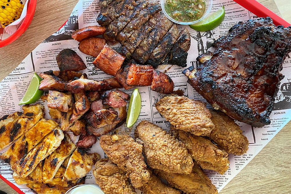 Mixed grill at La Parrilla North Ipswich