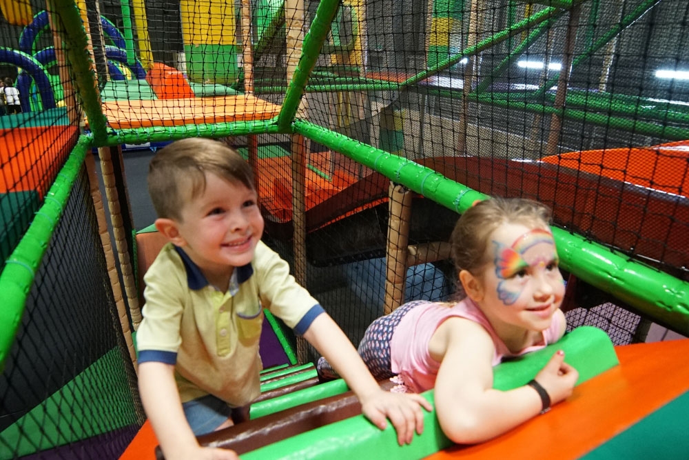 Kids Climbing 