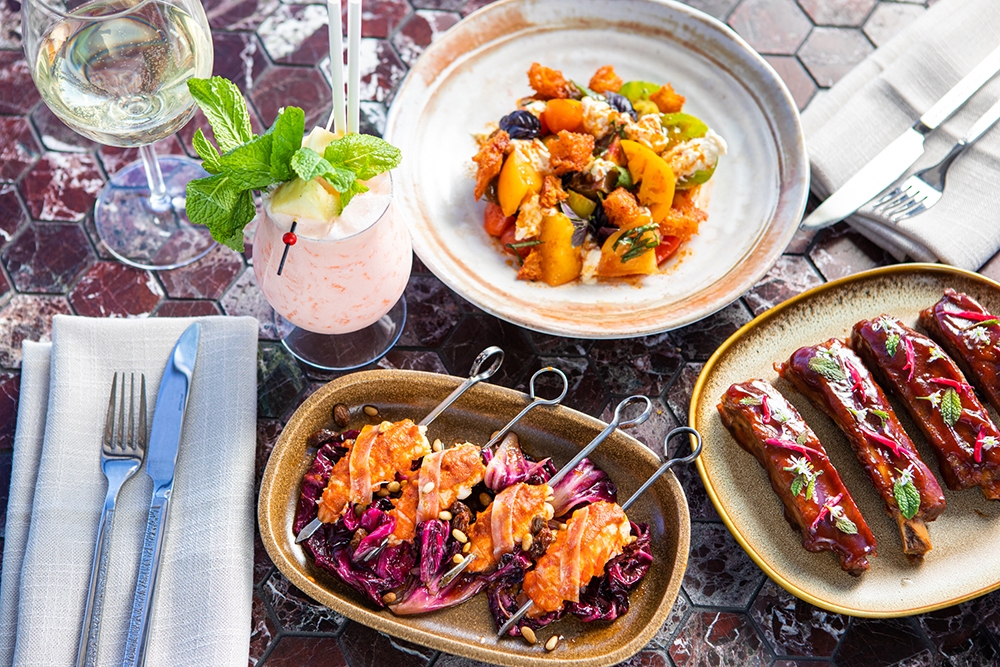 Iris Rooftop Fortitude Valley food