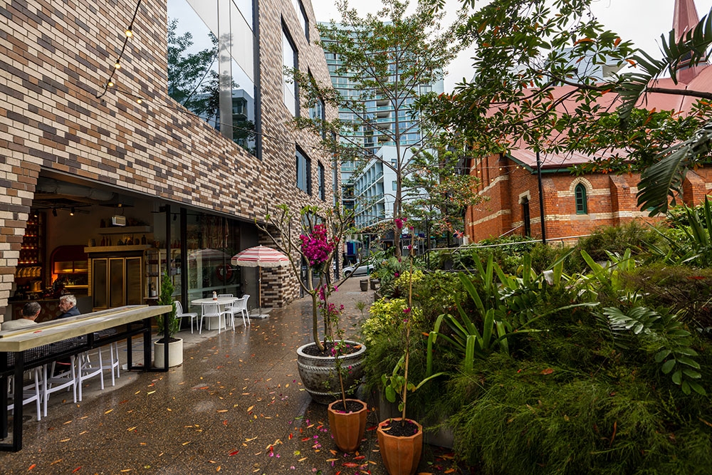 Laneway entrance