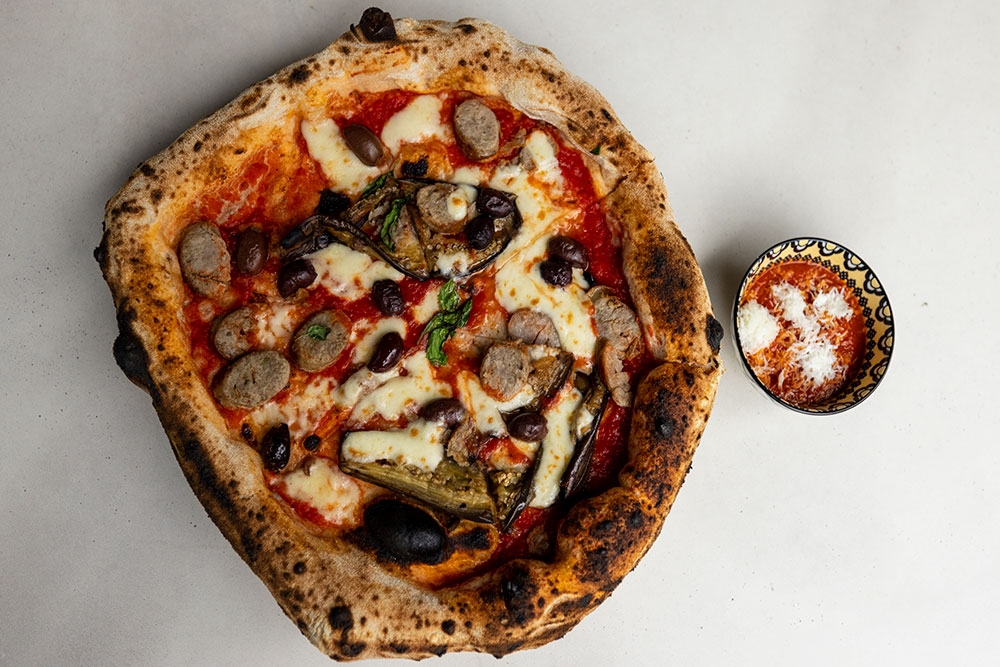 Pizza at Italia Lane