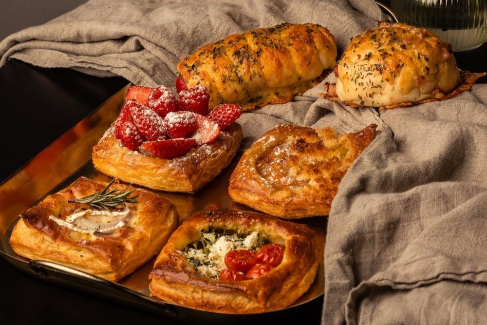 Pastries at James St Bakery, Fortitude Valley 