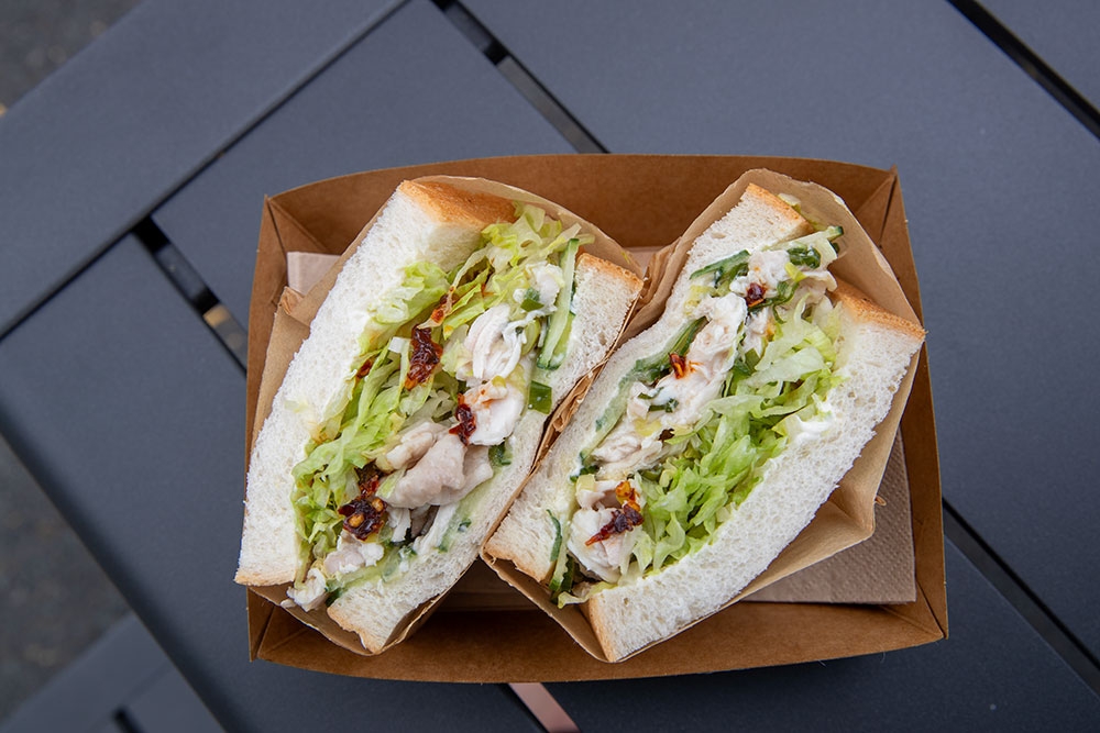 Sandwich at Jane's Deli 