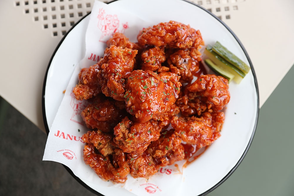 Korean Chicken at Janus Deli