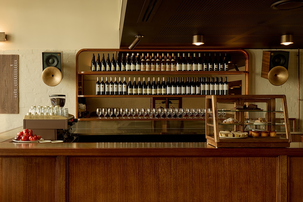 Bar inside Bistro Tino