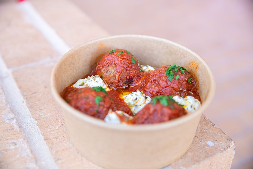 Meatballs at Johnny Gio's Pizza