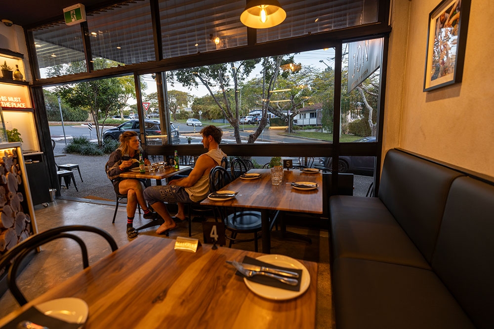 Interior of Chef Jon Pizzeria and Bistro Kenmore