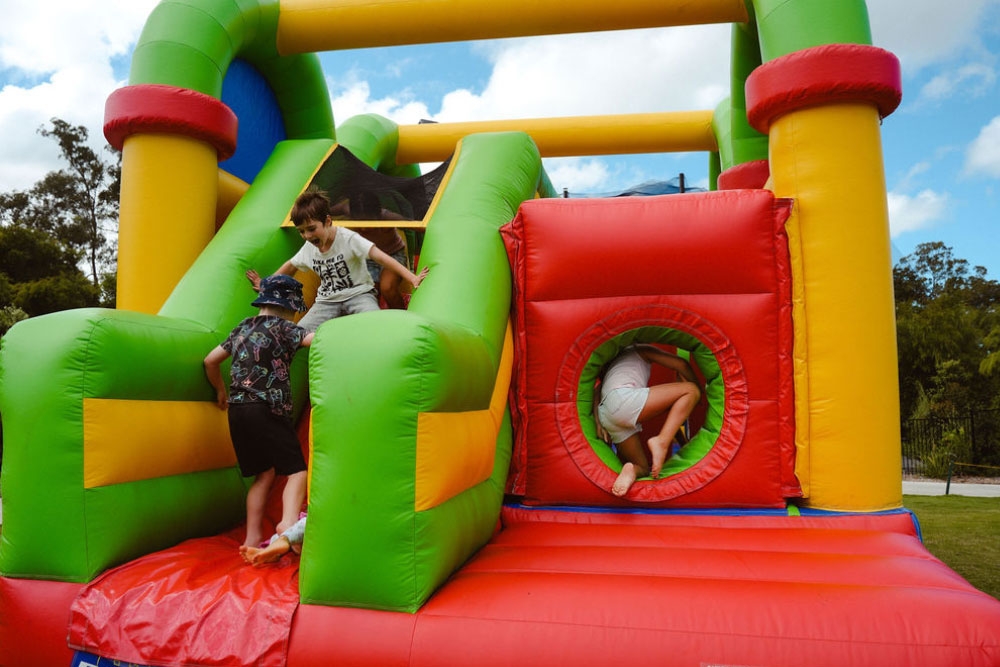 Jumping Castle at Pacific Golf Club