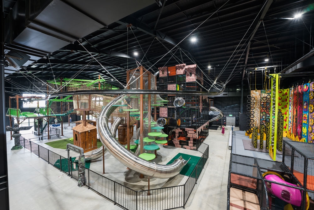 Jungle Adventure playground, The Jungle Smokehouse North Lakes